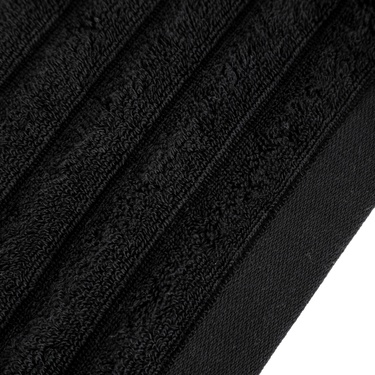  STELLA YÜZ HAVLUSU SİYAH 50X80