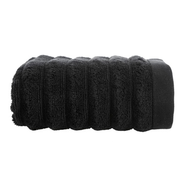  STELLA YÜZ HAVLUSU SİYAH 50X80