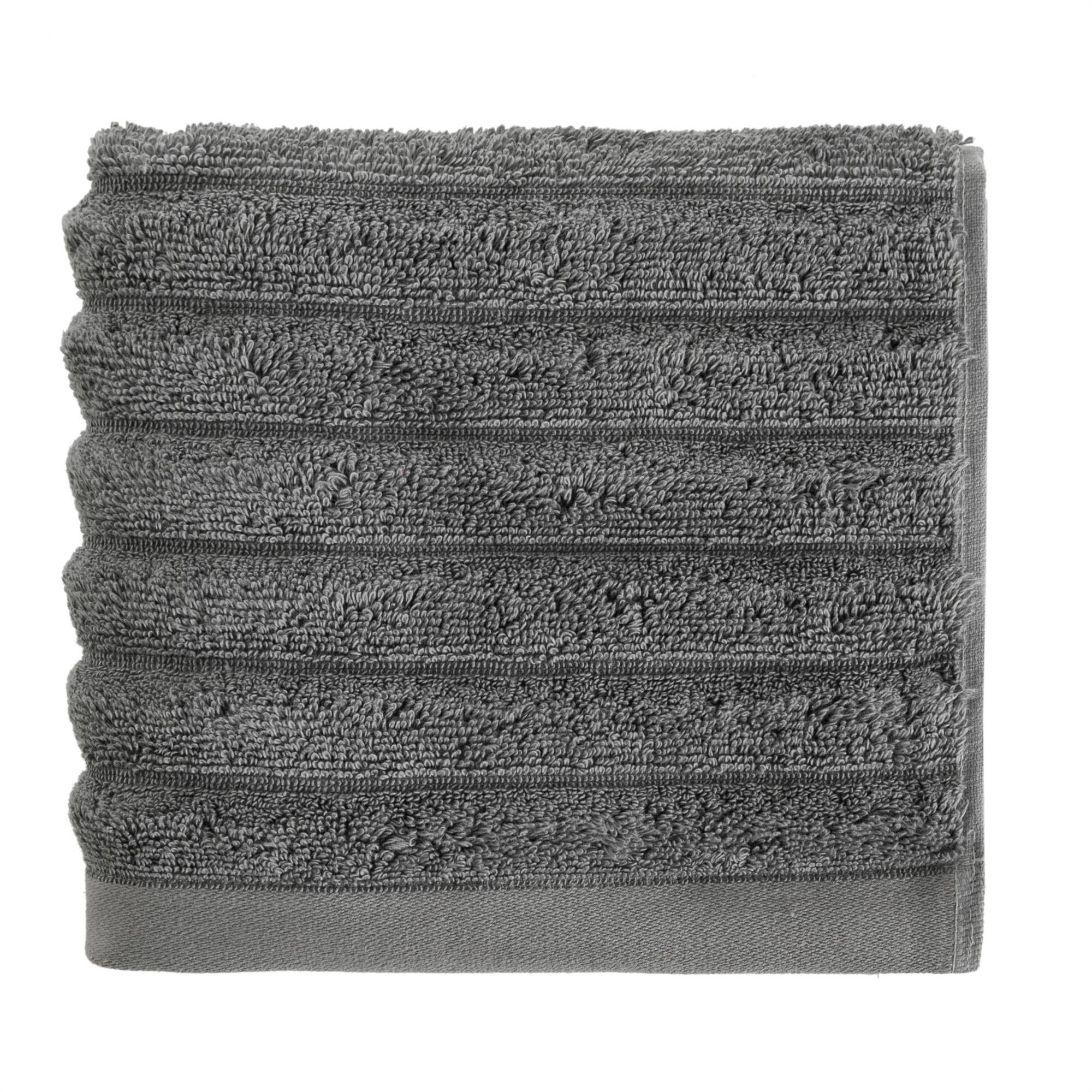 STELLA YÜZ HAVLUSU KOYU GRİ 50X80
