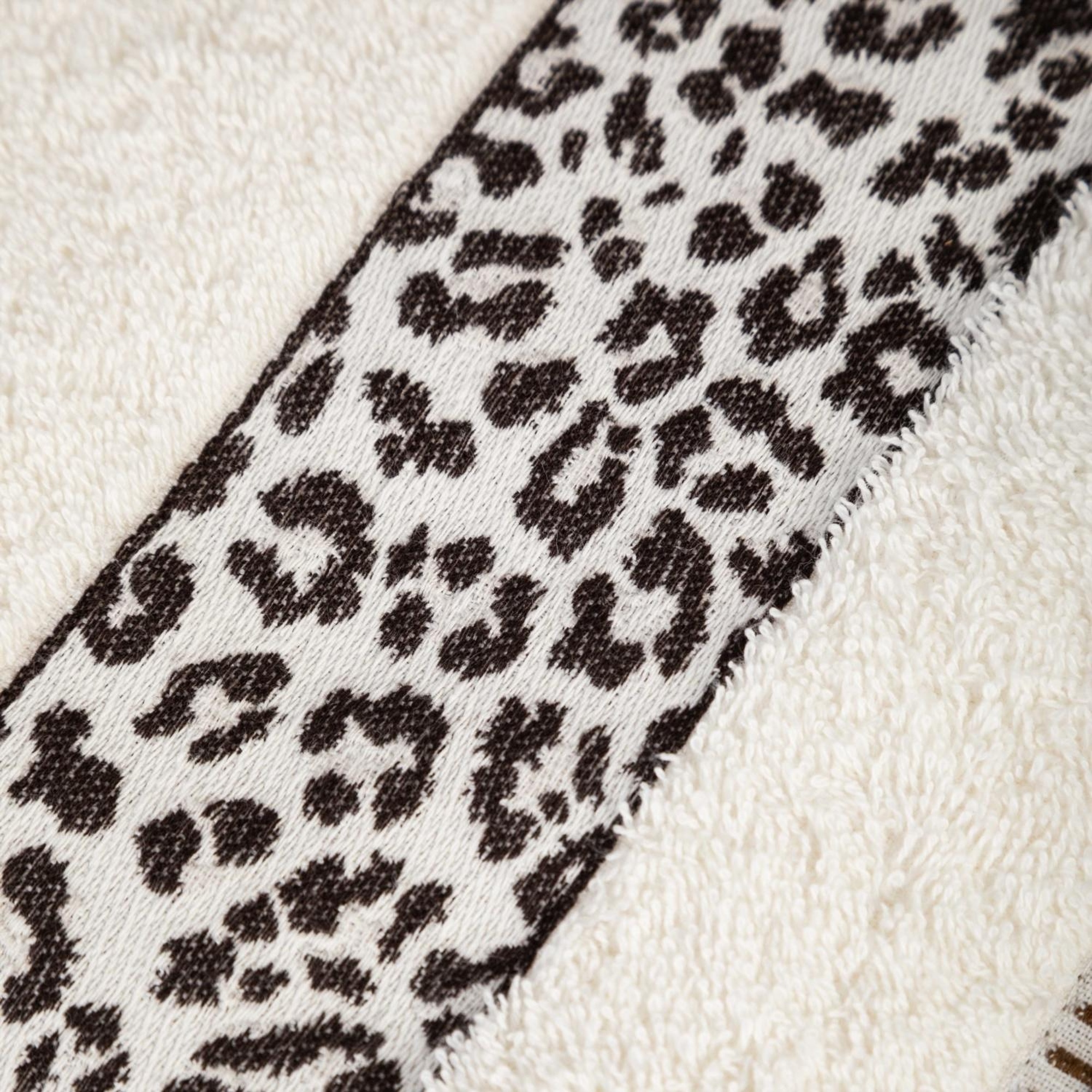 PENELOPE LEOPAR YÜZ HAVLUSU 50X80