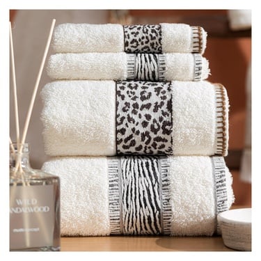  PENELOPE LEOPAR YÜZ HAVLUSU 50X80