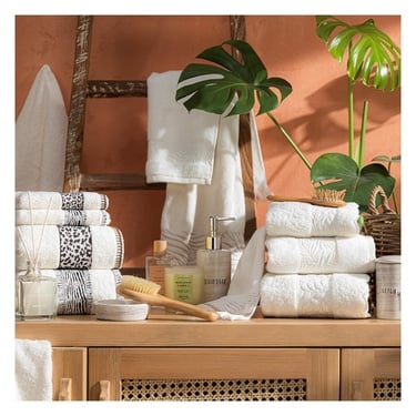  PENELOPE LEOPAR YÜZ HAVLUSU 50X80