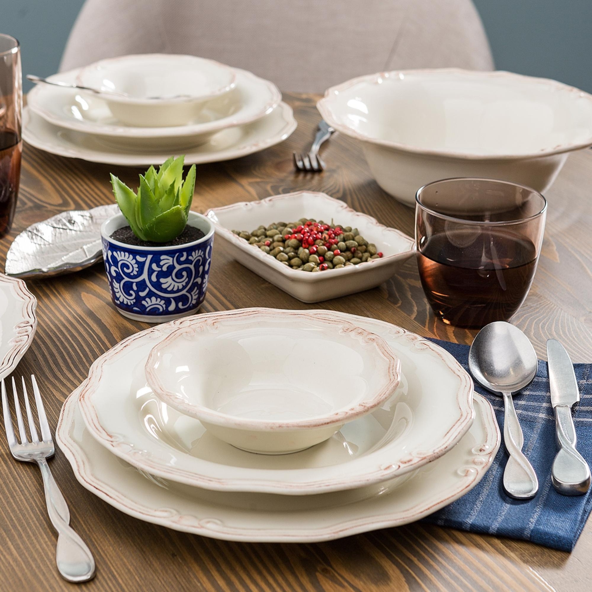 EKRU 6 LI KASE SETİ -15CM