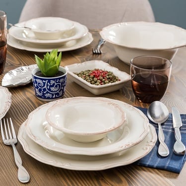  EKRU 6 LI KASE SETİ -15CM