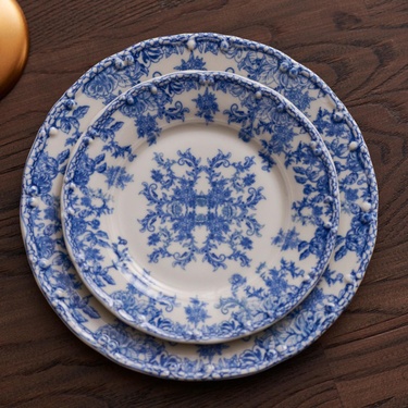  BLUE DREAM PASTA TABAĞI SETİ 6LI- 20 CM