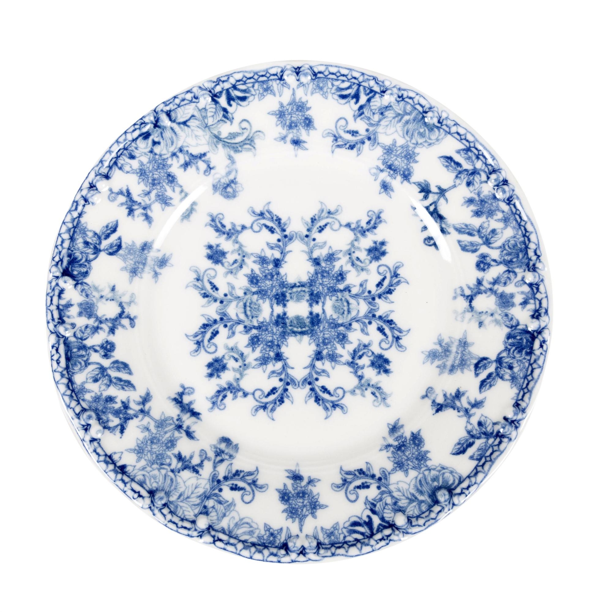 BLUE DREAM PASTA TABAĞI SETİ 6LI- 20 CM