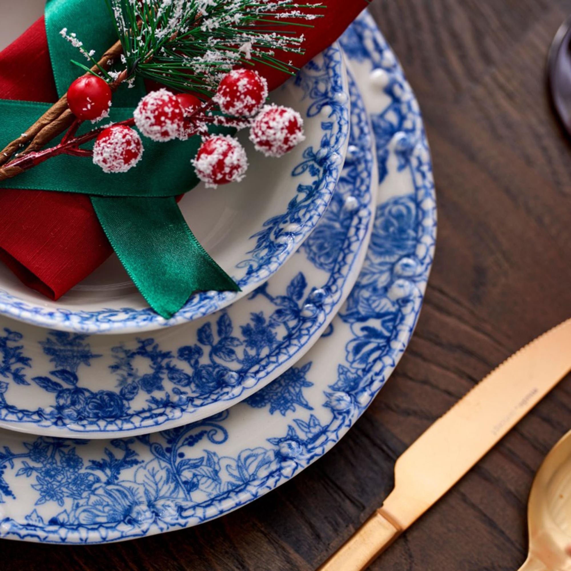 BLUE DREAM PASTA TABAĞI SETİ 6LI- 20 CM