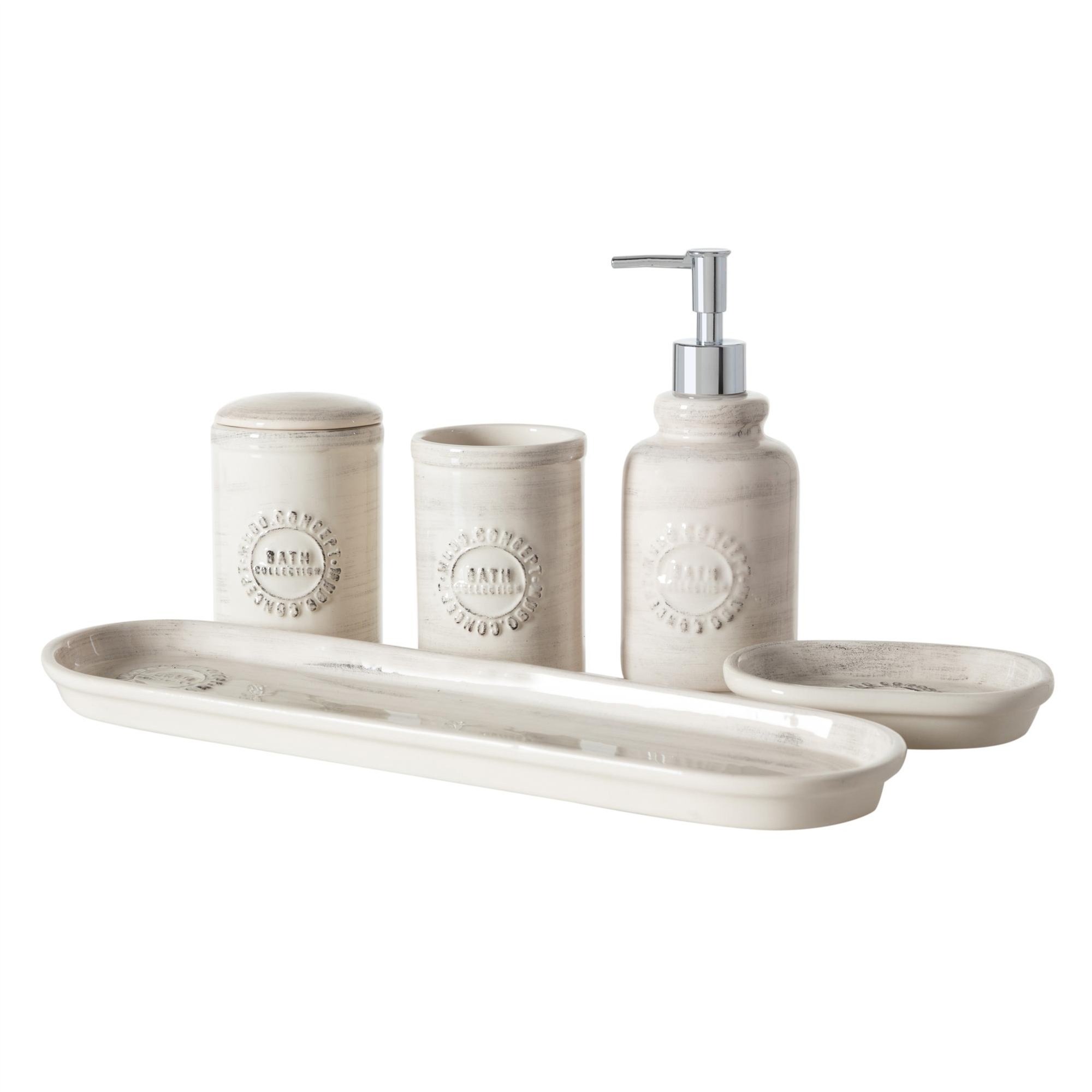 BARNES VINTAGE 5'Lİ KUTULU BANYO SETİ