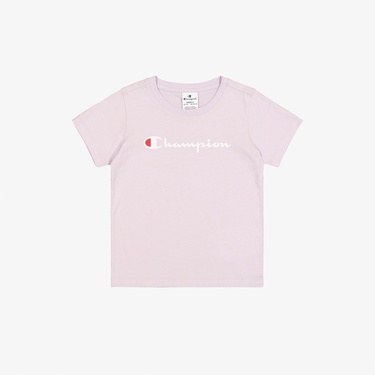  Champion Ss Çocuk Pembe T-Shirt