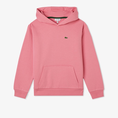  Çocuk Kapüşonlu Pembe Sweatshirt