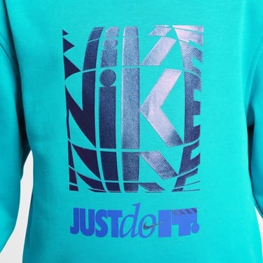  Nike Sportswear Club Crew Çocuk Mavi Sweatshirt