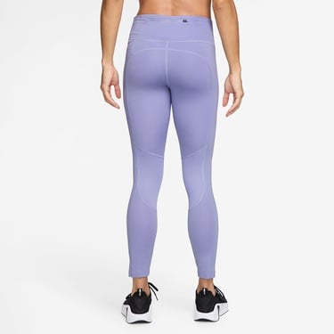  Nike Dri-Fit Fast Kadın Mor Tayt