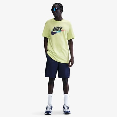  Nike Sportswear 6 Mo Futura Erkek Sarı T-Shirt