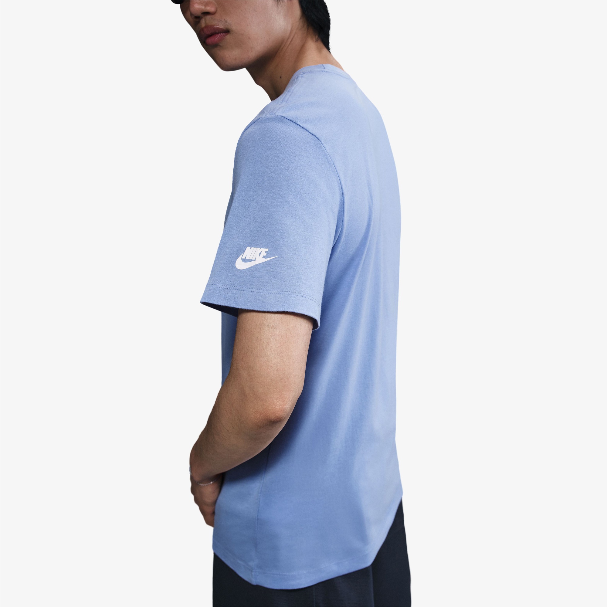 Nike Sportswear 6 Mo Futura Erkek Mavi T-Shirt