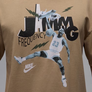  Jordan Brand Jam 85 Erkek Kahverengi T-Shirt