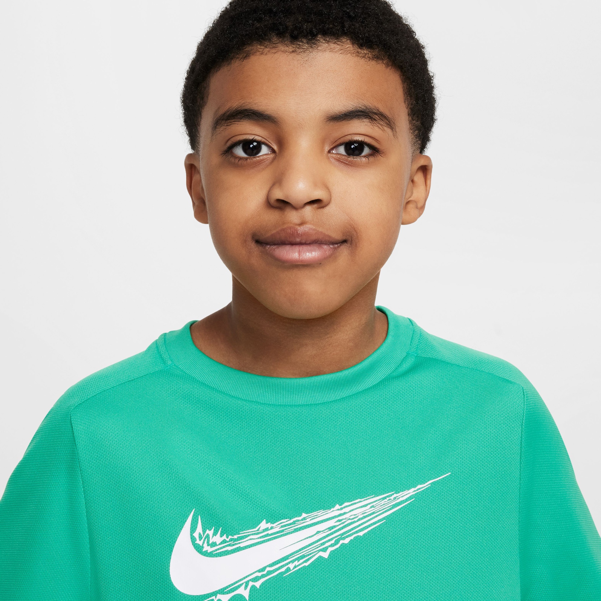 Nike Dri-Fit Multi Çocuk Yeşil T-Shirt