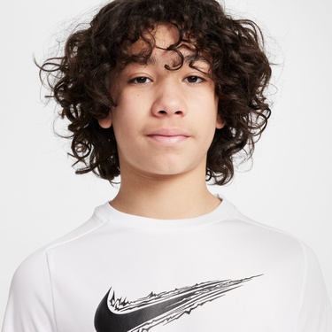 Nike Dri-Fit Multi Çocuk Beyaz T-Shirt