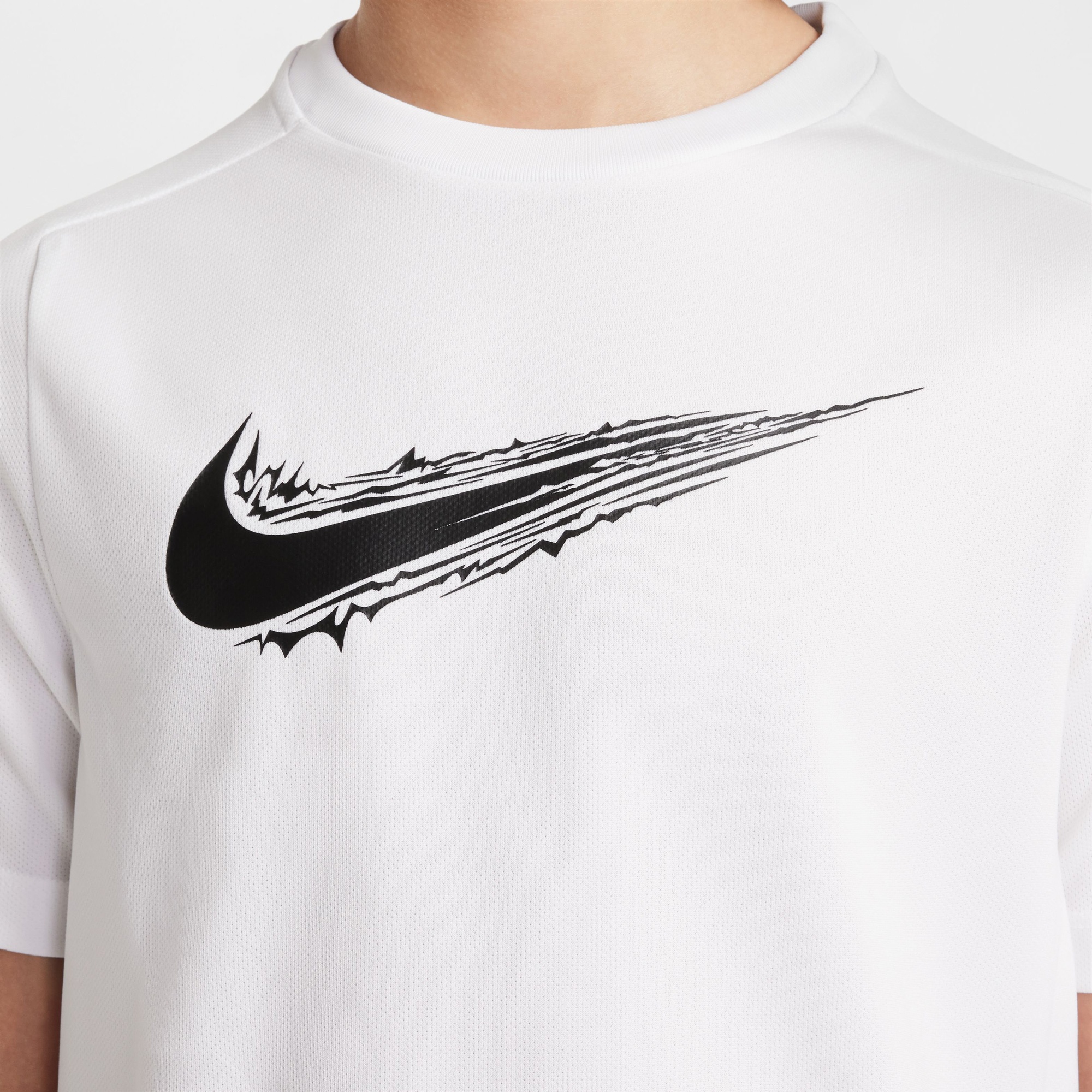 Nike Dri-Fit Multi Çocuk Beyaz T-Shirt