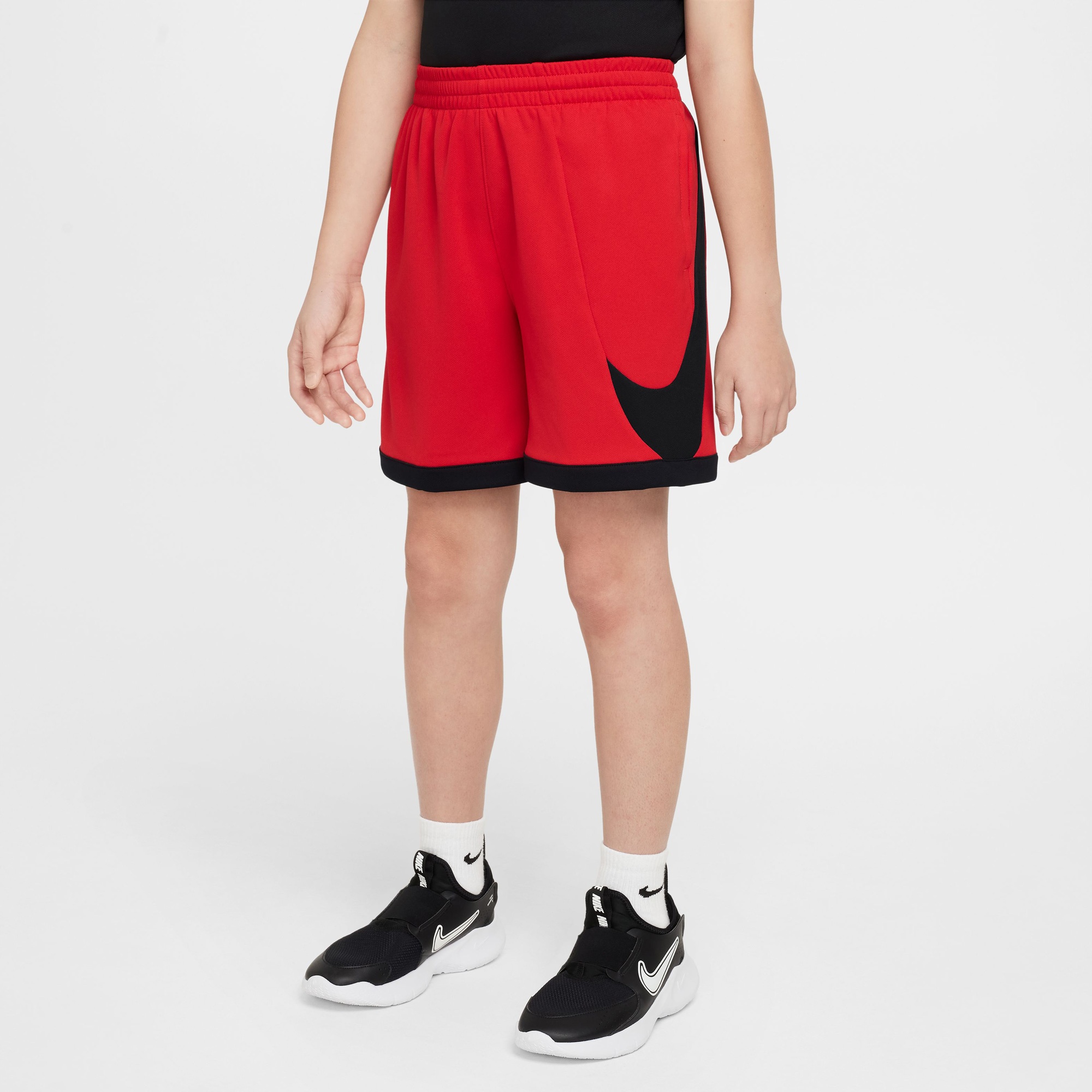 Nike Dri-Fit Swoosh Multi+ Çocuk Kırmızı Şort