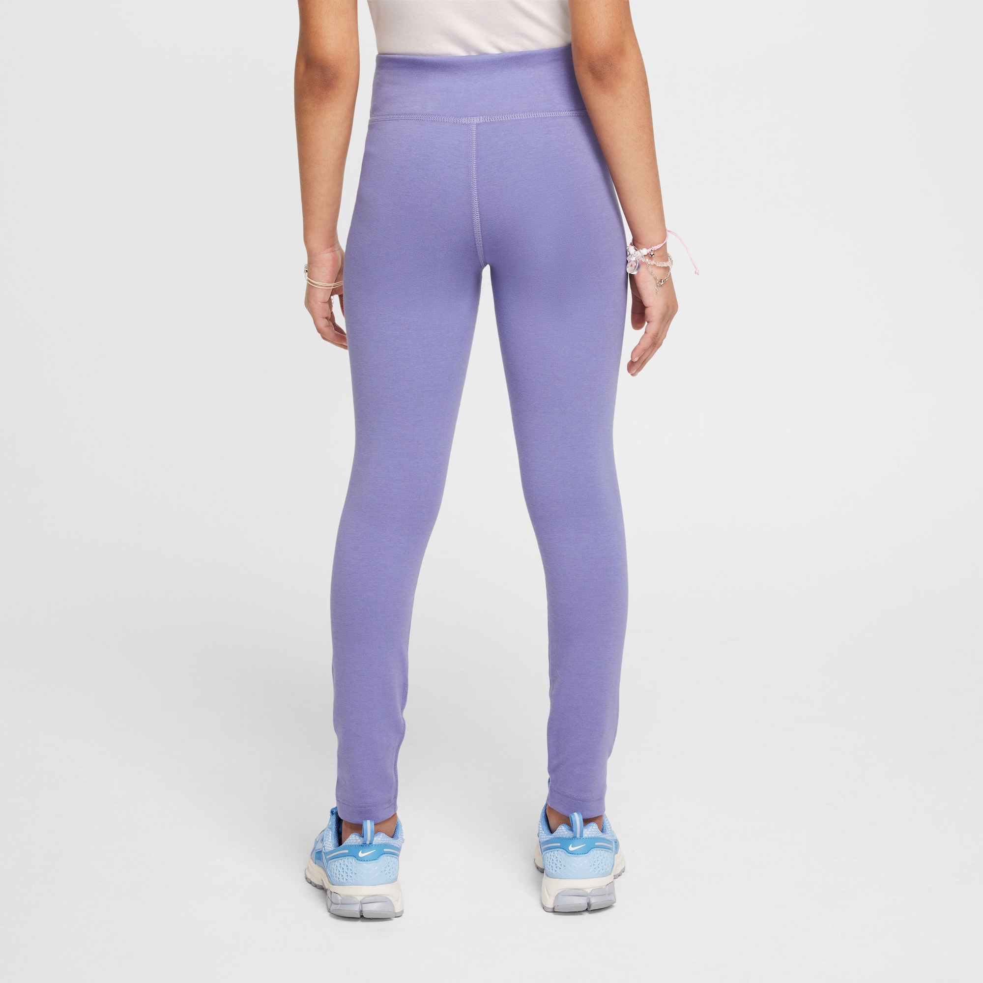 Nike Sportswear Classics Çocuk Mor Tayt