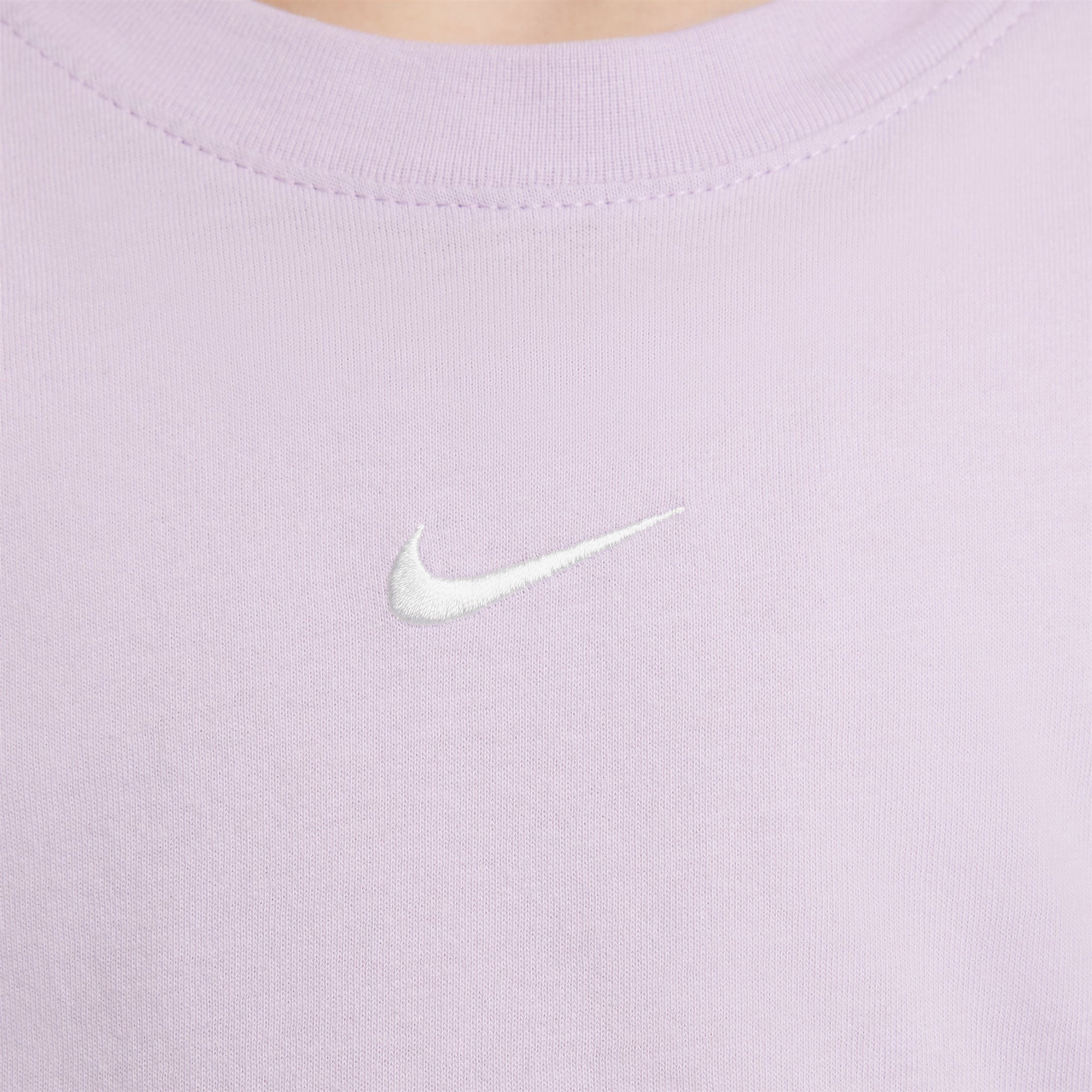 Nike Sportswear Boxy Essentials Çocuk Mor T-Shirt