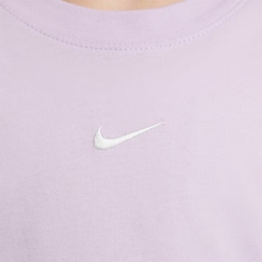  Nike Sportswear Boxy Essentials Çocuk Mor T-Shirt