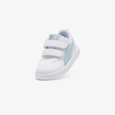  Puma Courtflex V3 Mesh Bebek Beyaz Sneaker