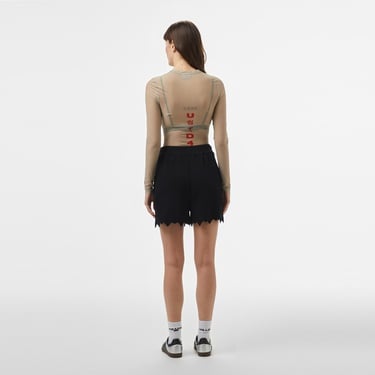  UNITED4 Kadın Siyah Şort