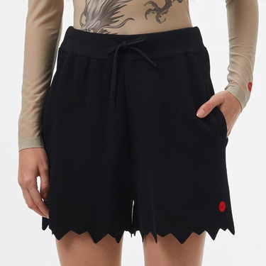  UNITED4 Kadın Siyah Şort