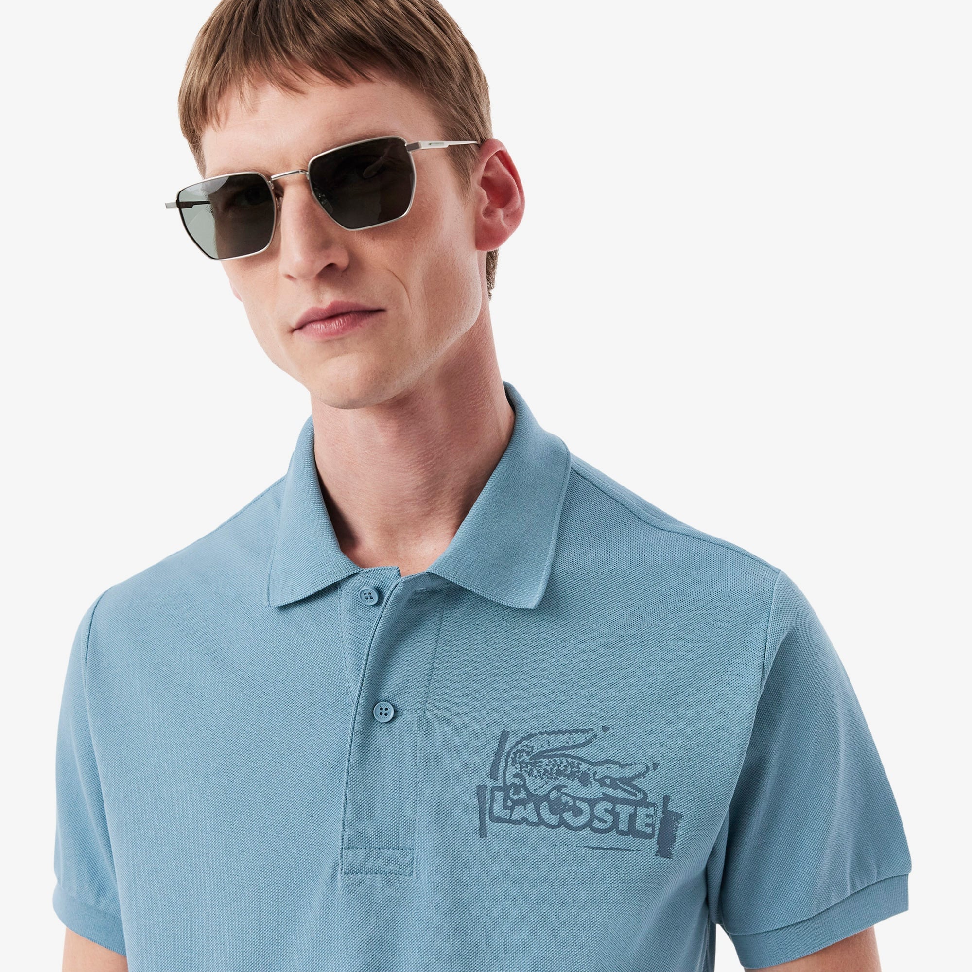 Lacoste Classic Erkek Beyaz Polo