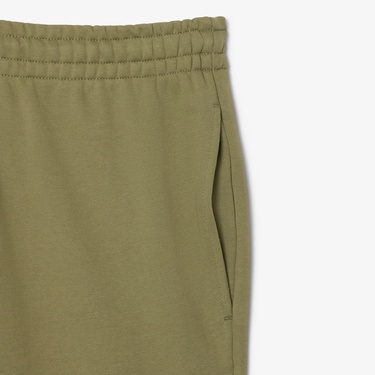  Lacoste Fleece Cargo Erkek Yeşil Eşofman Altı