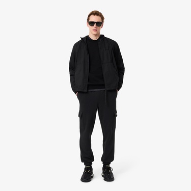  Erkek Regular Fit Siyah Eşofman Altı