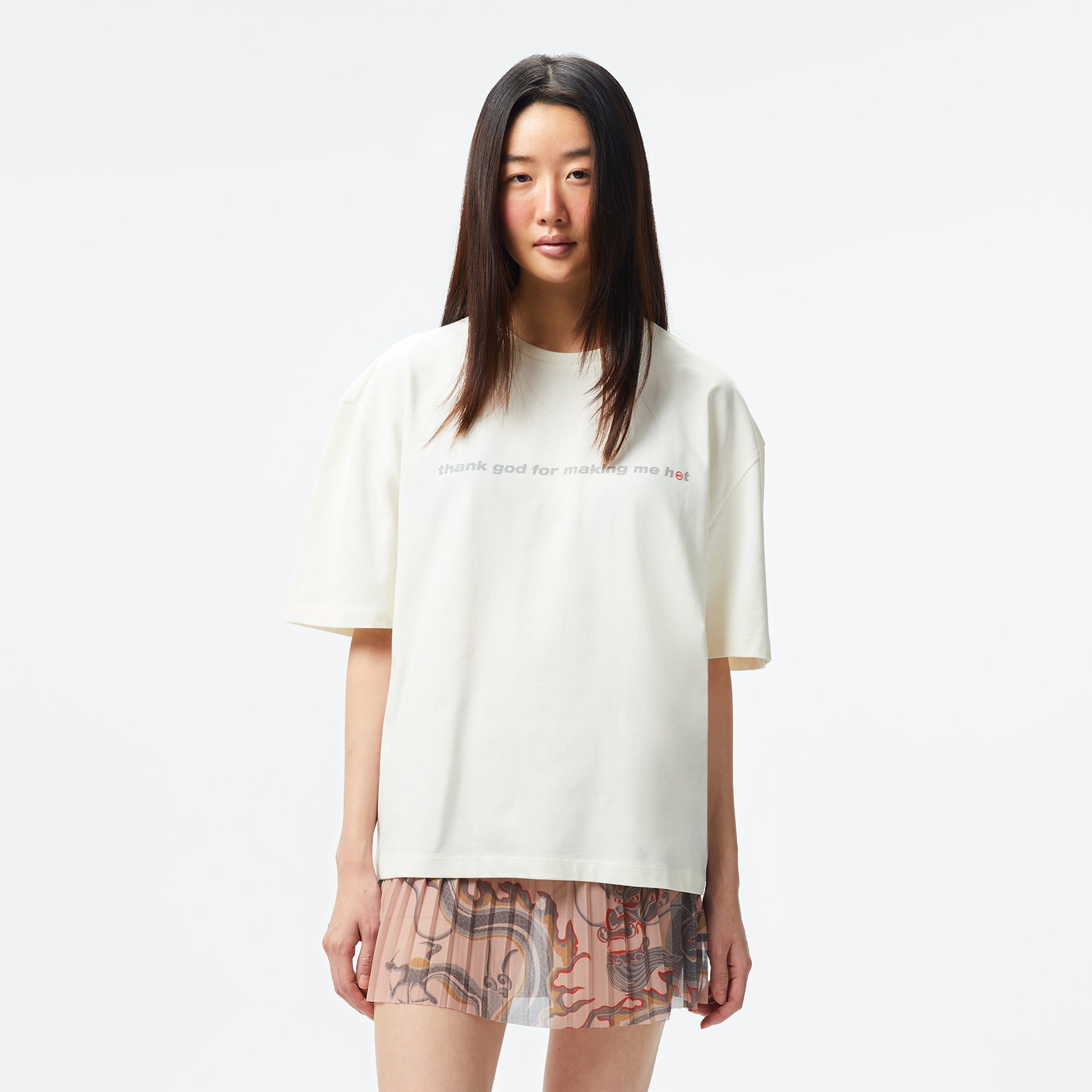 UNITED4 Kadın Bej T-Shirt