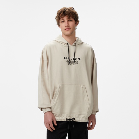  UNITED4 Oversize Unisex Krem Sweatshirt