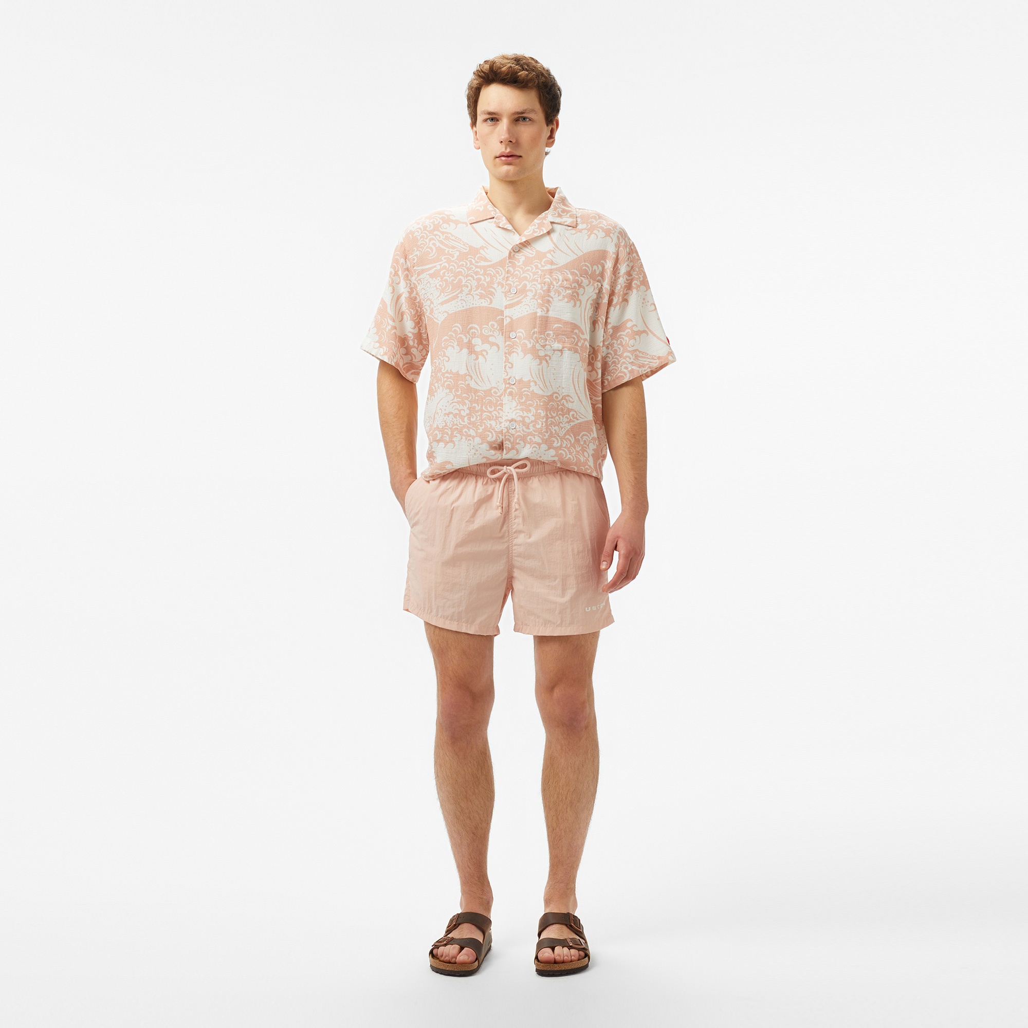 UNITED4 Erkek Pembe Mayo Şort