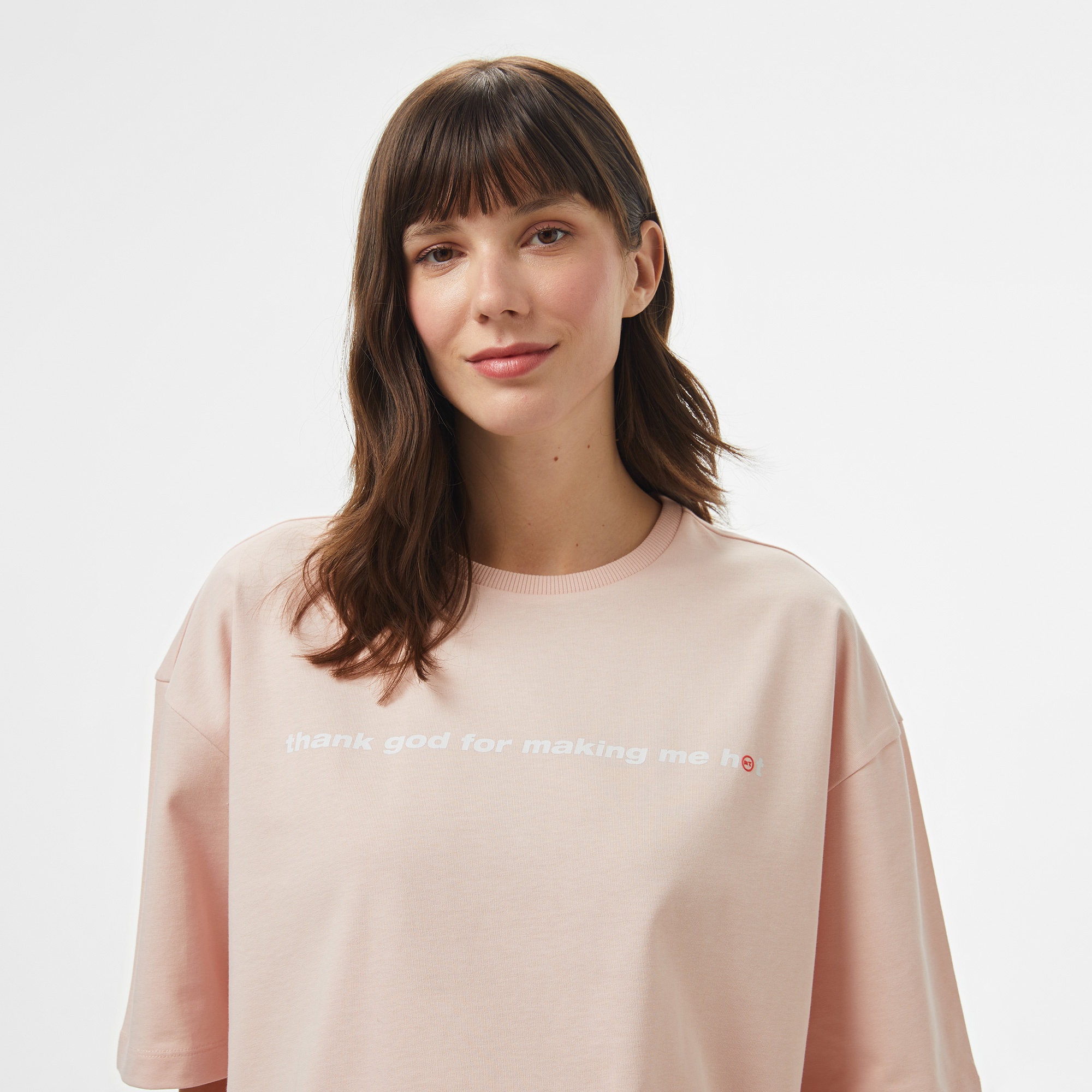 UNITED4 Kadın Pembe T-Shirt