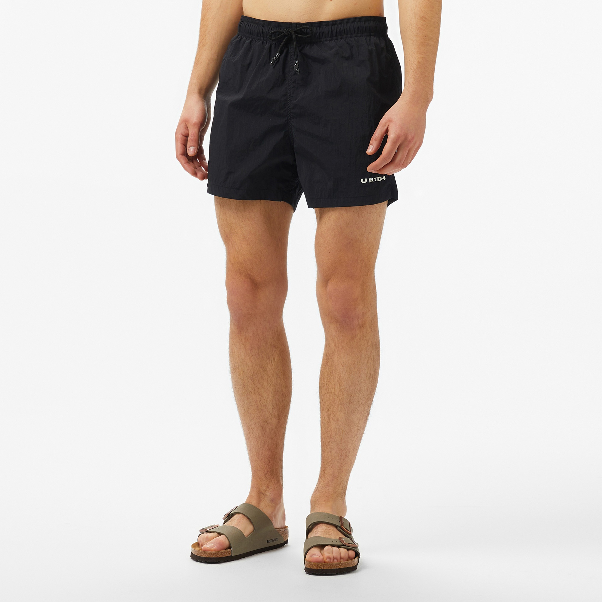 UNITED4 Erkek Siyah Mayo Şort