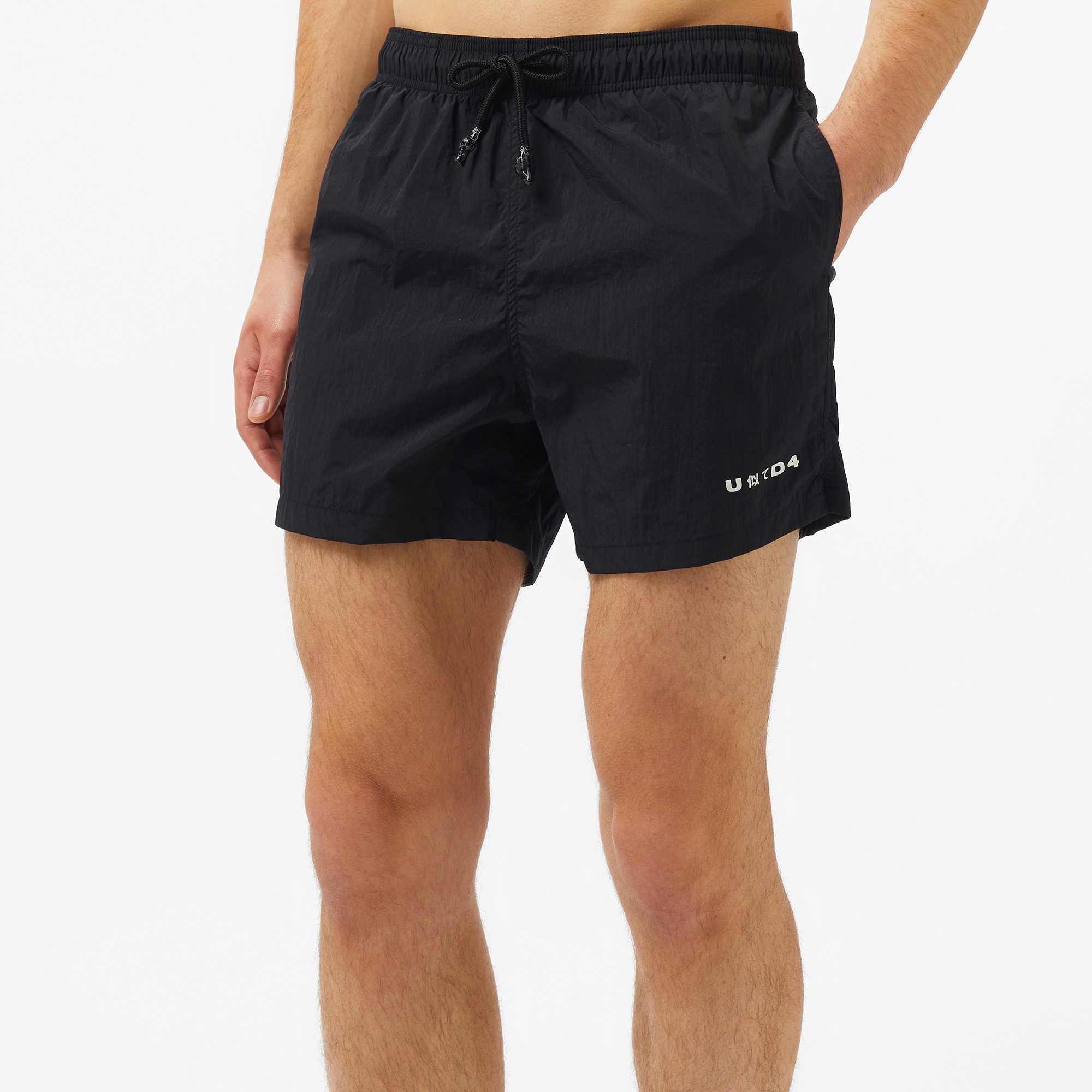 UNITED4 Erkek Siyah Mayo Şort