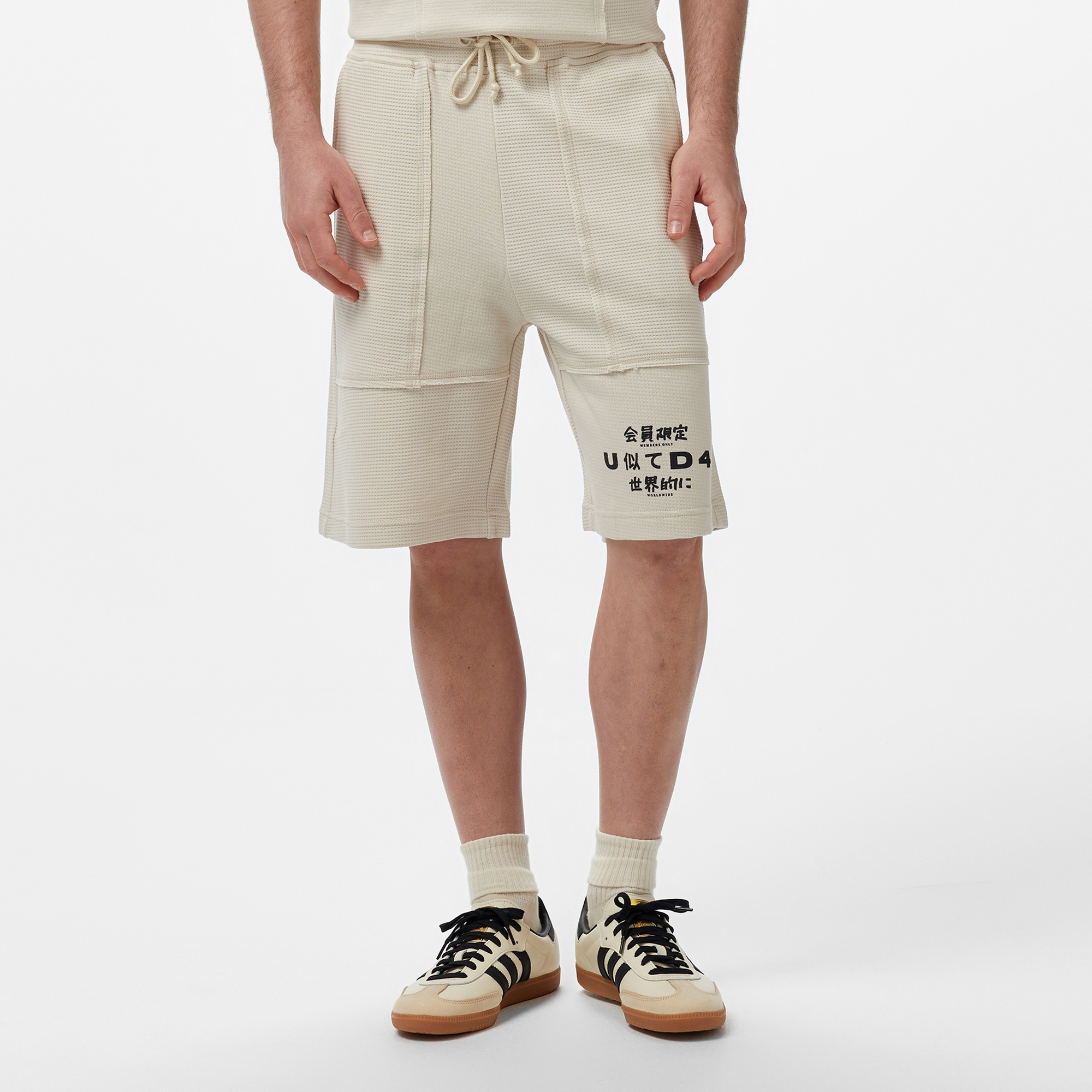 UNITED4 Erkek Krem Şort