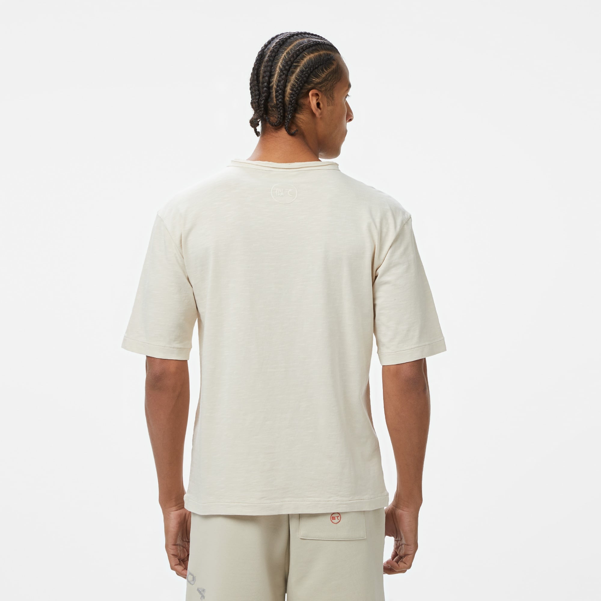 UNITED4 Erkek Krem T-Shirt