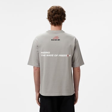  UNITED4 Erkek Gri T-Shirt