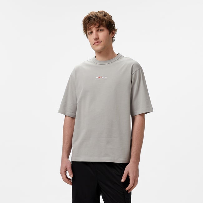  UNITED4 Erkek Gri T-Shirt