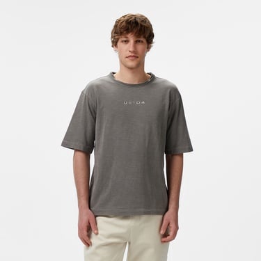  UNITED4 Erkek Gri T-Shirt