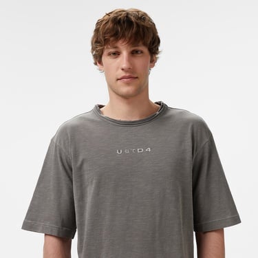  UNITED4 Erkek Gri T-Shirt