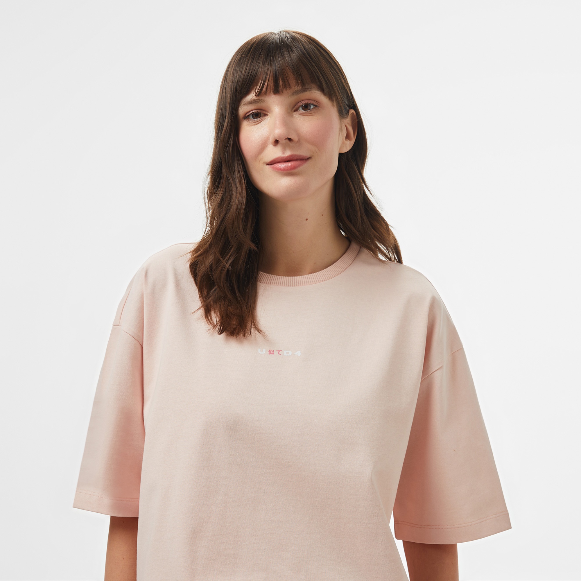 UNITED4 Kadın Pembe T-Shirt