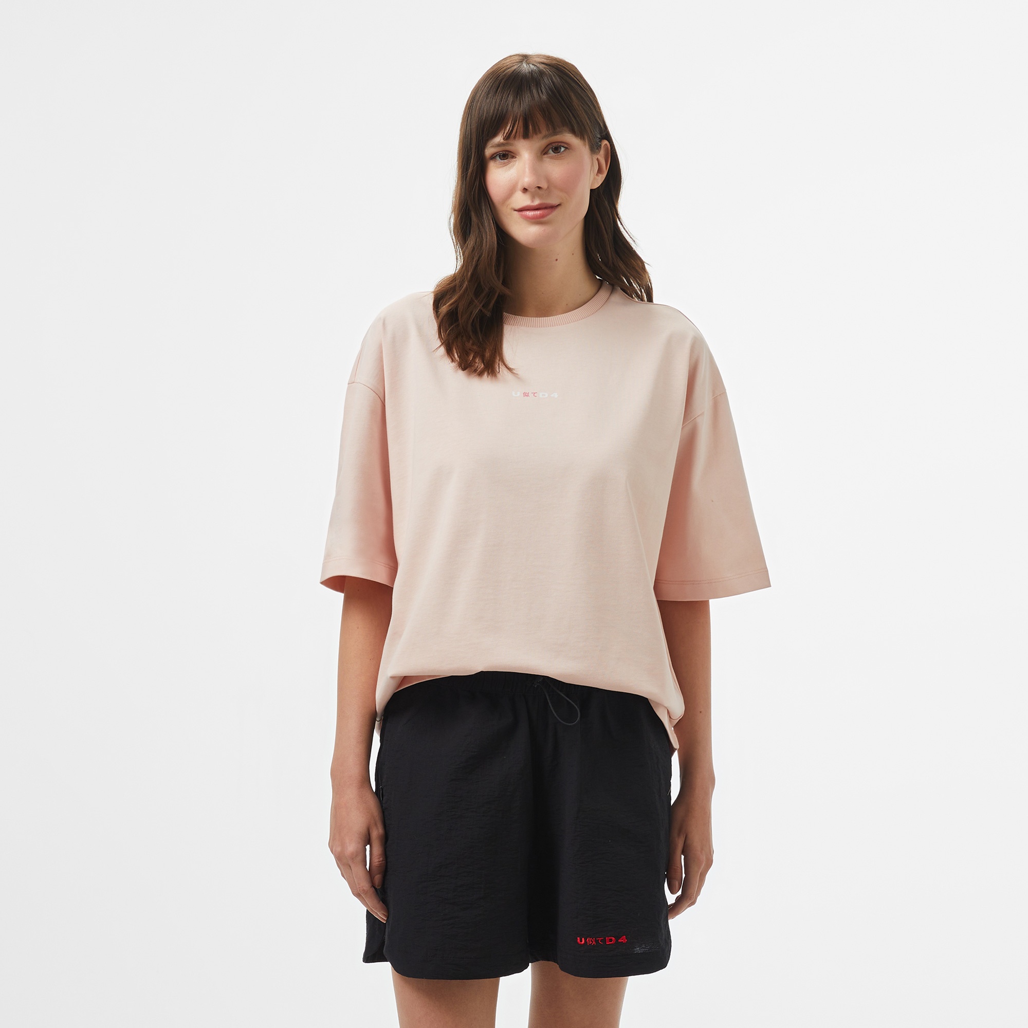 UNITED4 Kadın Pembe T-Shirt