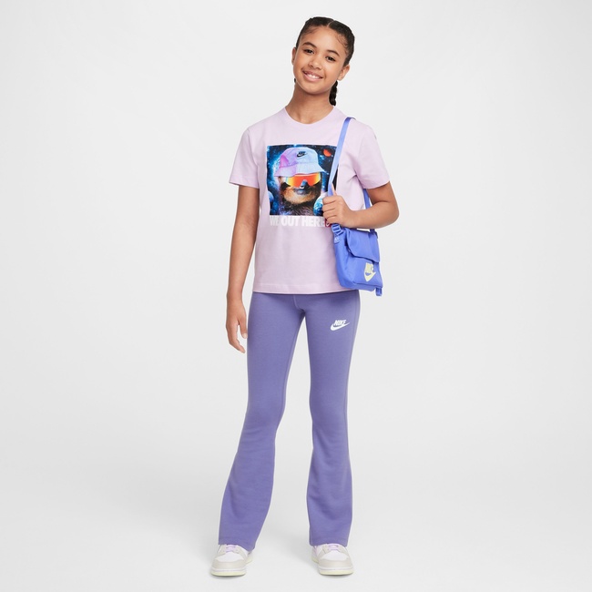  Nike Sportswear Classics Çocuk Mor Tayt