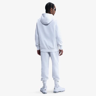  Nike Club Pullover Fleece Erkek Beyaz Hoodie