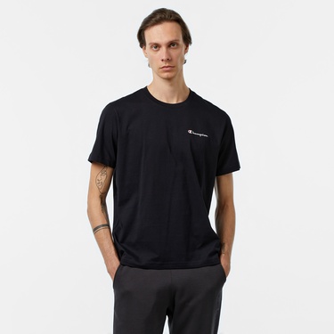  Champion Icons SS Erkek Siyah T-Shirt