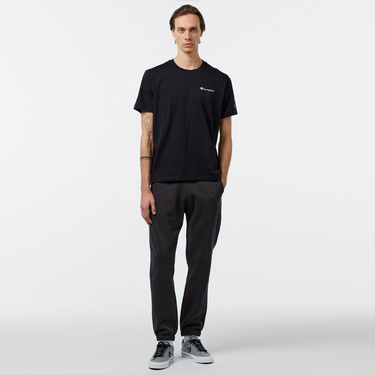  Champion Icons SS Erkek Siyah T-Shirt